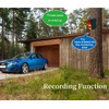 Lancoon Solar Motion Sensor Alarm Outdoor with Barking Shot Sound