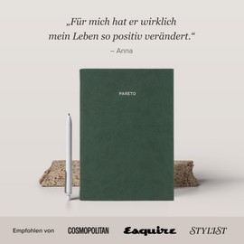 Pareto Planner 2025 - Perfectly Organised Achieving Goals, Increase Productivity, Develop Good Habits | Weekly Planner 2025, Book Calendar, Daily Planner, Success Journal | Forest