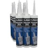 SILA-SEAL White Professional Grade 100% RTV Silicone with reclosable Nozzle,