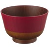 Canoe 73715 Traditional Japanese Color Wingback Coating Soup Bowl Ancient