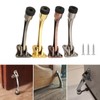 Kick Down Door Stop, Zinc Alloy Stopper Prop Stay Spring