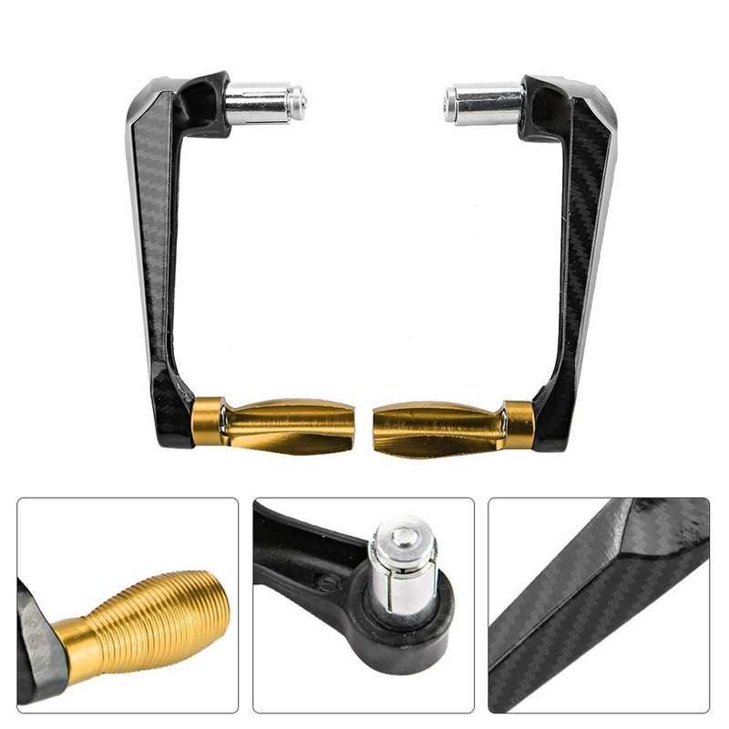 Akozon 7/8inch Universal 22MM CNC Handlebar Protector Brake Clutch Protector