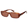 SOJOS Retro Rectangular Polarised Sunglasses Women's Slim Square UV400 Sunglasses