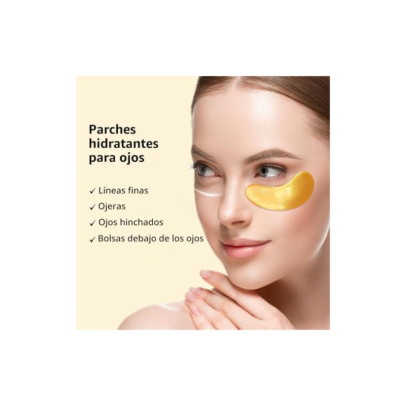 Adofect - Rotus 30 Pairs Gold Eye Mask Power Crystal
