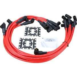 Dragon Fire ULTRA LOW 150 Ohm per/ft. Race Series SBC BBC High Performance 10.2mm Ignition Spark Plug Wire Set Compatible With HEI 283 305 307 327 350 383 396 400 427 454 Oem Fit PW350-DF