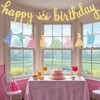 Neyeidru Princess Birthday Banner Decorations - Gold Garland Glitter Bunting