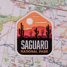 Saguaro Iron on Travel Patch - Great Souvenir or Gift for travellers
