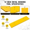 12 Inch Sheet Metal Bender, Sheet Metal Folding Tool for