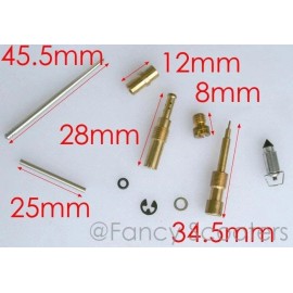 FANCY SCOOTERS Vitacci Cougar Sport 200cc, ATV Carburetor Kit with Float PD24J