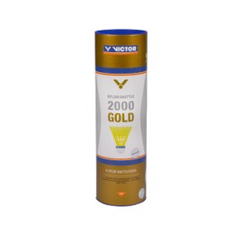 Victor 2000 Volani di nylon, set da 6, colore:Blu / Giallo