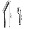 iPEAK Wire Brush Set Pair of Steel Wire Brushes For