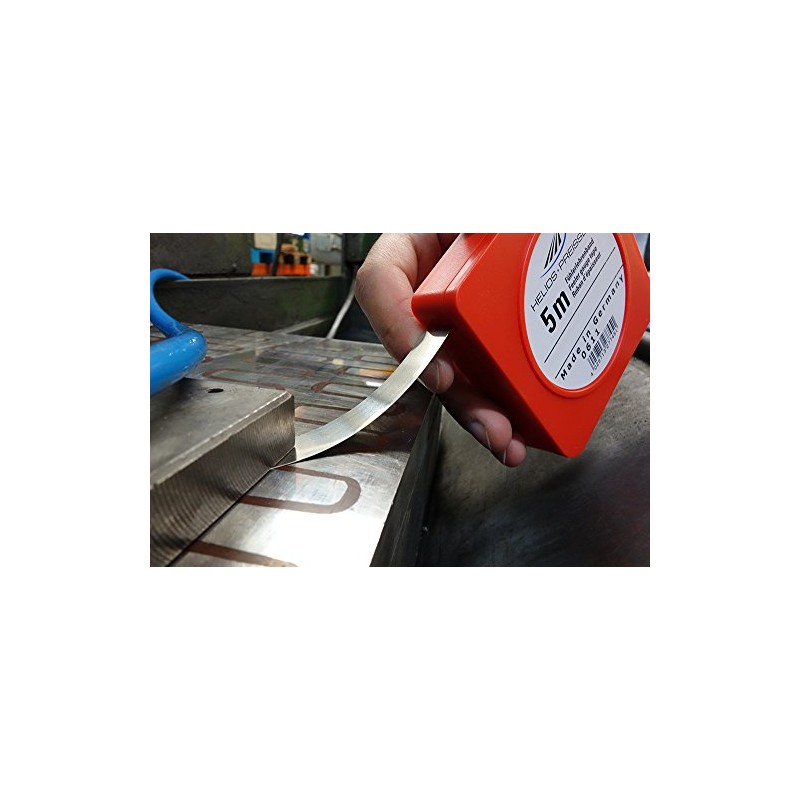 HELIOS-PREISSER 0611505 Fühlerlehrenband 5 m x 13 mm i.Plastikdose 0,05