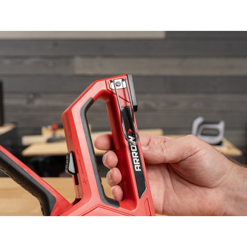Arrow T501 5-in-1 Manual Staple and Nail Gun, Wire Stapler,