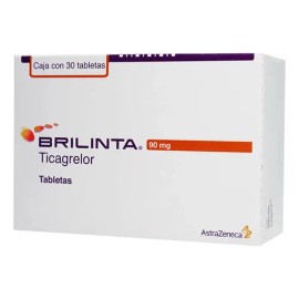 Brilinta Tableta 90 Mg, 30 Tabletas