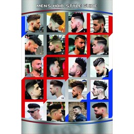 Best Buy Point 24 X 36 BARBER SHOP POSTER MODERN HAIR STYLES FOR MEN YOUTH AND KIDS
