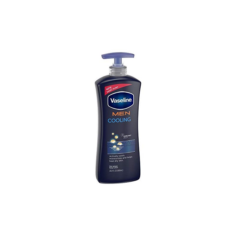 Vaseline Loción humectante de 24 horas para hombre, 20.3 onzas
