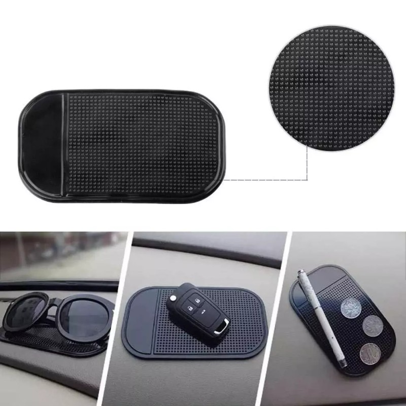 TIKA 5X Universal Car Dash Sticky Pads -Anti-Slip Gel Mat
