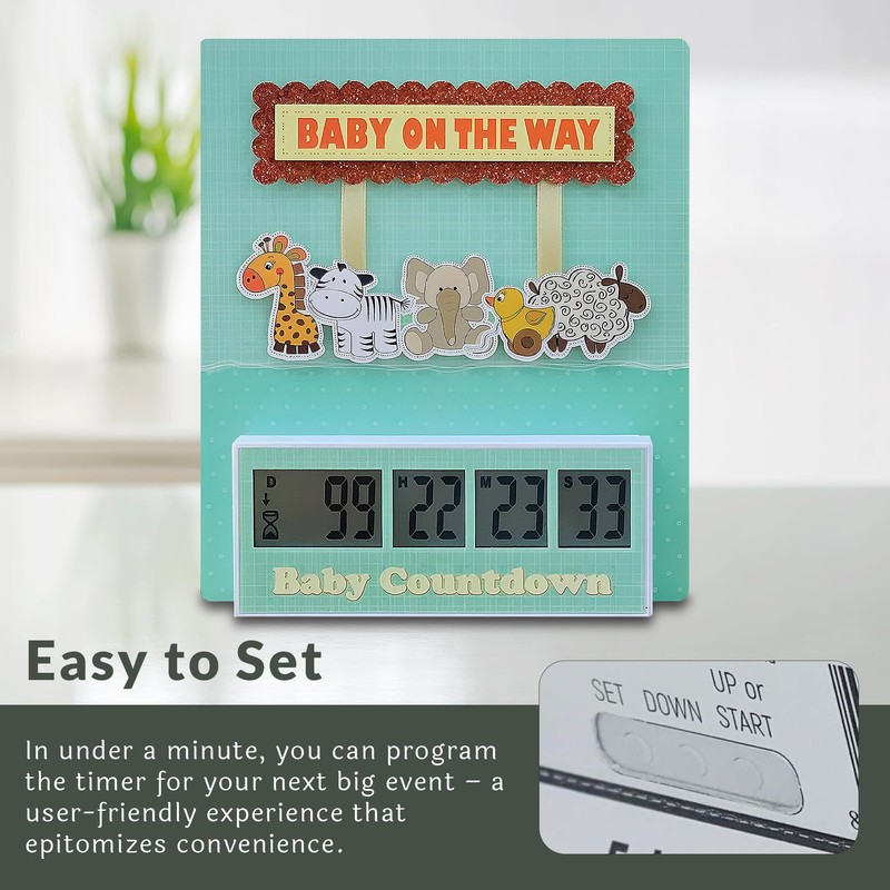 Retirement, Wedding or Baby Countdown Clock | up to 999