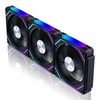 DS Wireless Assembly 360 Case Fan, 120MM LED Fan Compatible
