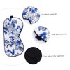 Ipetboom Elegant Eye Mask Soft Sleeping Blindfold for Travel Home