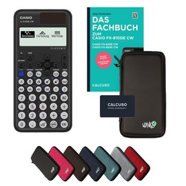 Calcuso Standard Package Black with Calculator Casio FX-810DE CW ClassWiz
