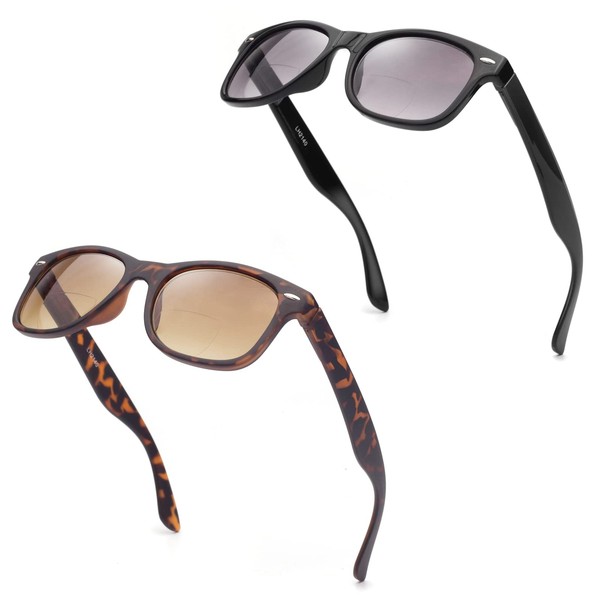 E & R Elegant Rabbit Bifocal Reading Sunglasses for Women