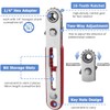 Wolfride 2Pcs Mini Ratchet Wrench Set, 1/4" Hex Bit Drive