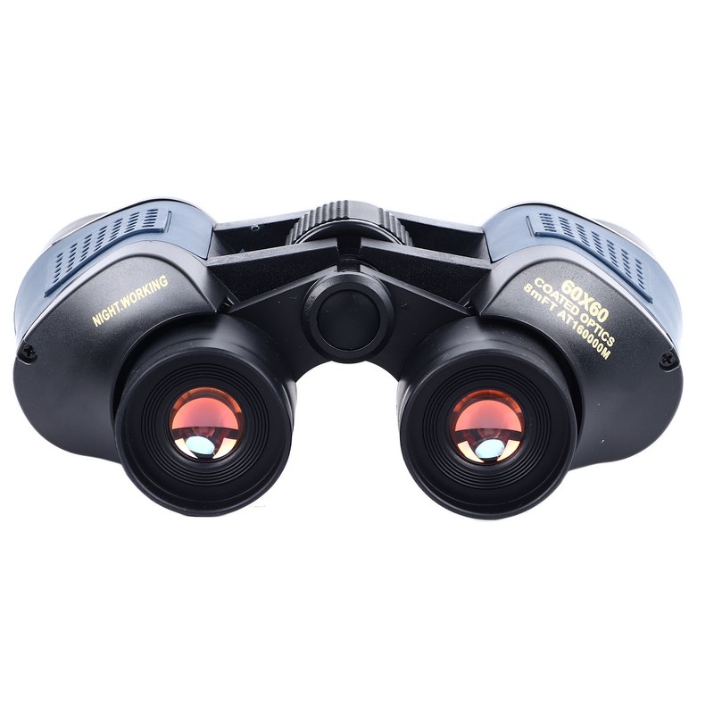 60x60 Binoculars Multilayer Coating High Definition Red Film Binoculars for