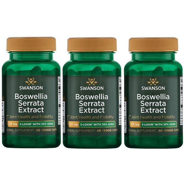 Swanson Boswellia Serrata Extract 125 mg 60 Veg Caps 3