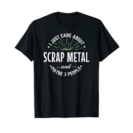 Funny Scrap Metal Shirt for Men Dad Fathers Day Gift