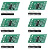 6PCS HX711 Load Cell Amplifier Module with 24-Bit Precision A/D