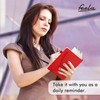 feela 3 Pack Notebooks Journals Bulk with 3 Black Pens,