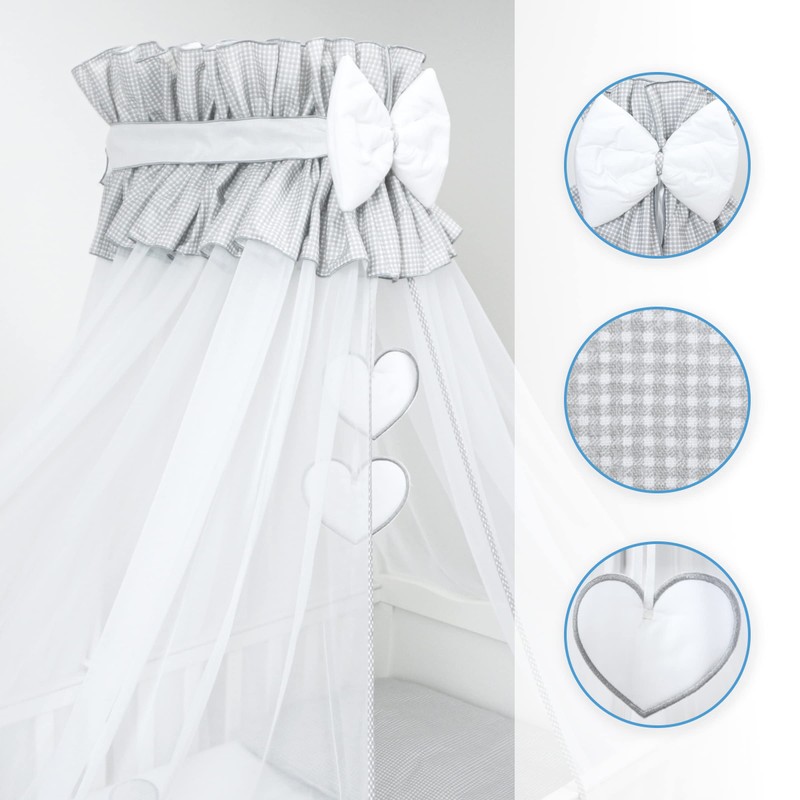 Luxury Baby Cot Bed Crown Canopy/Mosquito Net 480 cm Only