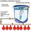Complete Set Pipeline Automatic Chicken Nipple Waterer Cups and 1/2"