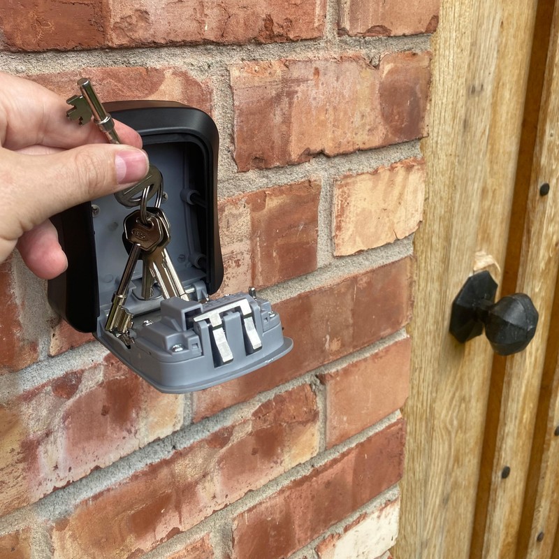 Hazeldene Lock Box Key Safe | Wall Mounted Key Lock