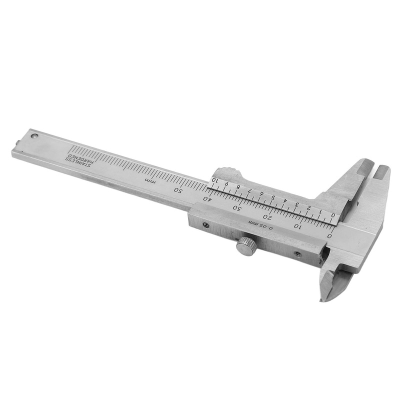 Vernier Caliper Stainless Steel High Accuracy Small Portable Measuring Tool
