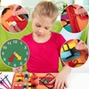 Felt Busy Board Develop Life Skills Safe Material Toddler Activity