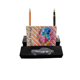 Capri Mk3 ref74 car on a BLACK desk office tidy stores business cards pens pencil holder paper weight