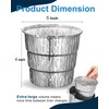 Matchwaves Grease Bucket Liners for Traeger Pellet Wood Grill Smoker