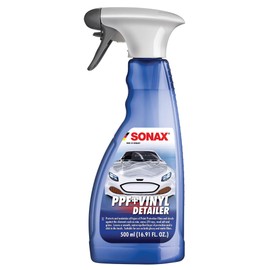 SONAX PPF + Vinyl Detailer | Protection & Maintenance for Paint Protection Films & Decals | Water-Repellent & UV Protection | Suitable for Glossy & Matte Finishes | 398241 | 500ml