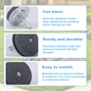 3pcs Lawn Mower Blade Sharpener Kit, Universal Metal Base Lawnmower