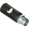 Rapidair K7241 Push Button Safety Air Quick Coupler, 1/2 Male