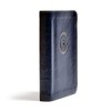 CSB Military Bible, Navy Blue LeatherTouch