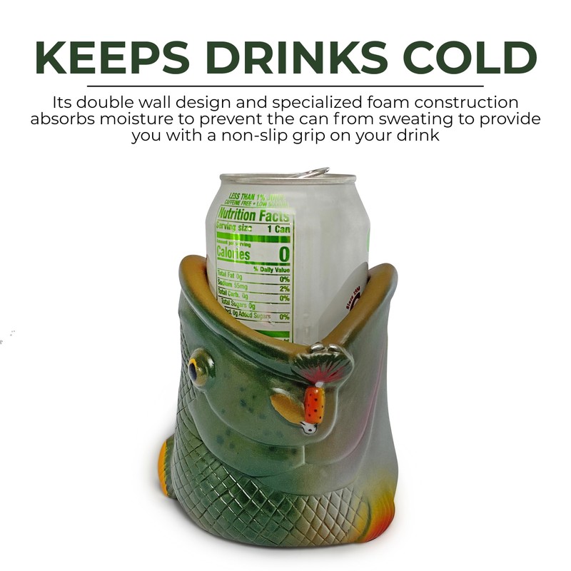 Rivers Edge Products Insulated Can Coozie - 12 Oz Double-Walled