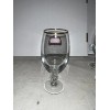 STELLA ARTOIS 33CL BEER GLASS SET OF 4 GOLD RIMMED