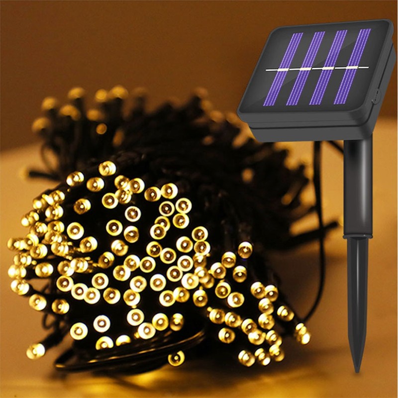 22M 200LEDs Solar String Light Waterproof Solar String Lights Outdoor