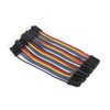Antrader Breadboard Jumper Wires 40 Pin 10CM Male to Female