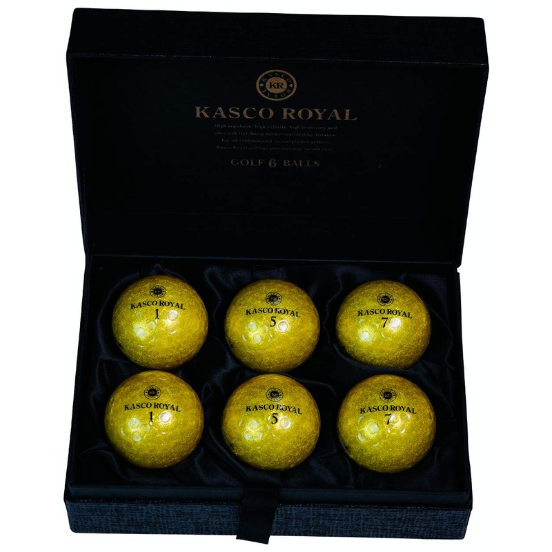 Kasco Kasco Royal 3 Gold 6-Ball Set