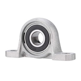 VBESTLIFE KP001 Ball Bearing Pillow Block Bearing with Bore Diameter 12mm Pillow Block Bearing Flange Bore Automatic Self-Adjustment Center Mounted Bracket