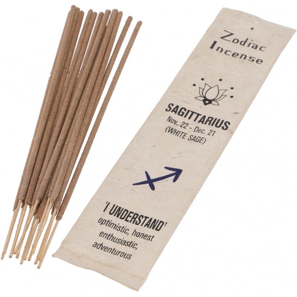 GURU SHOP Horoscope Incense Sticks, Natural Zodiac Sign Incense -